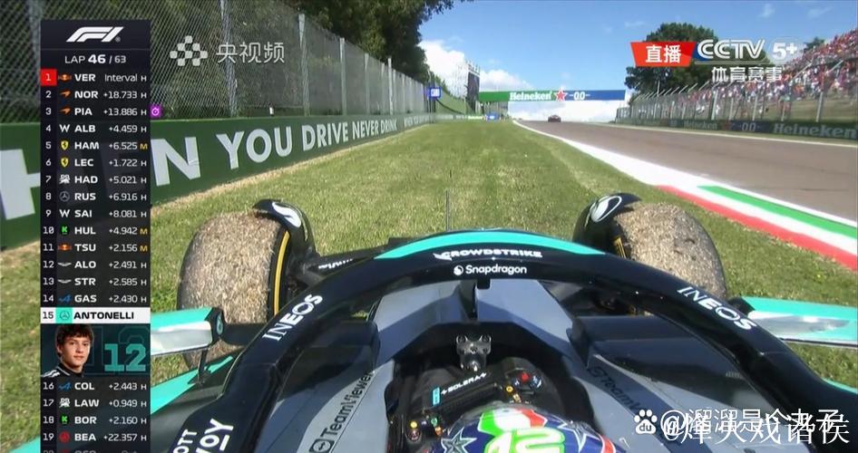 央视网全程直播2025赛季F1意大利站比赛